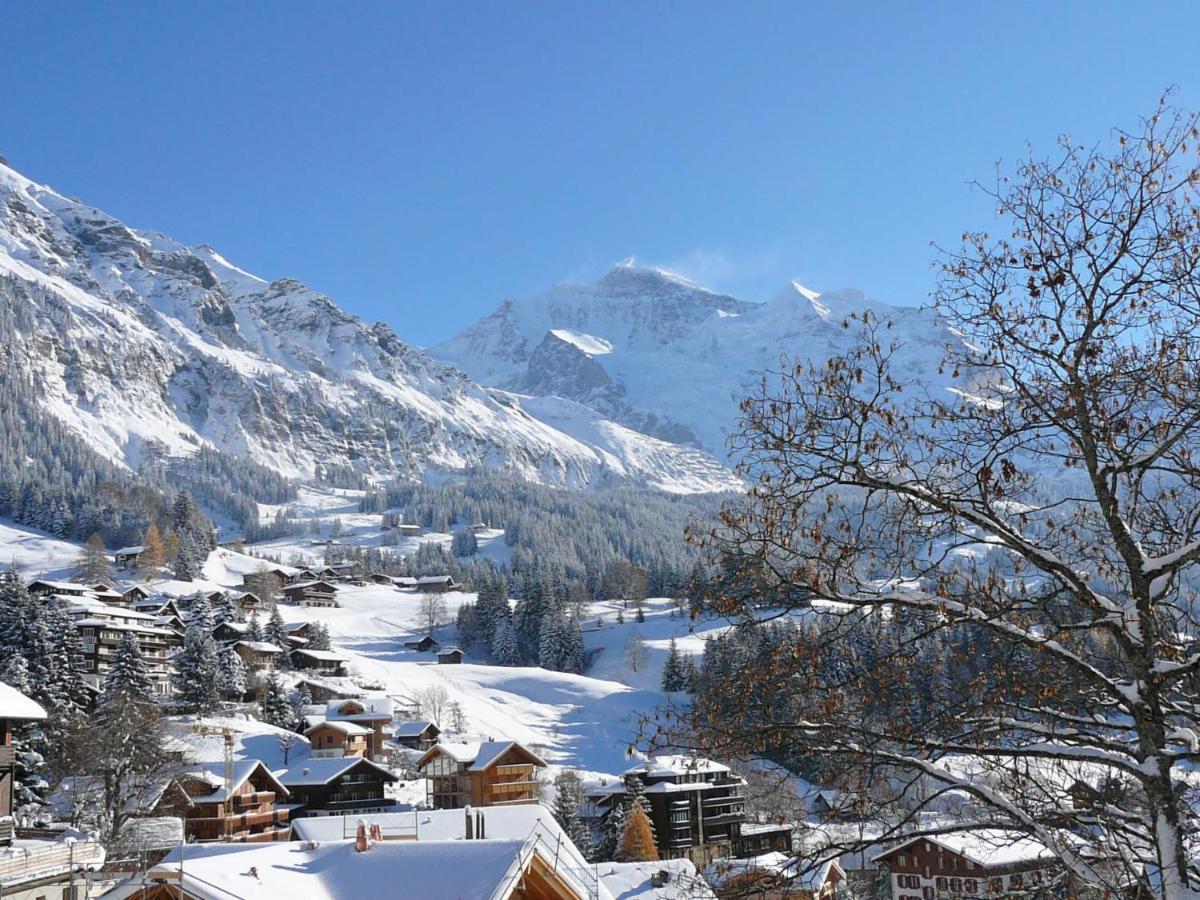 Apartment Rose Apt- Y By Interhome Wengen Eksteriør billede