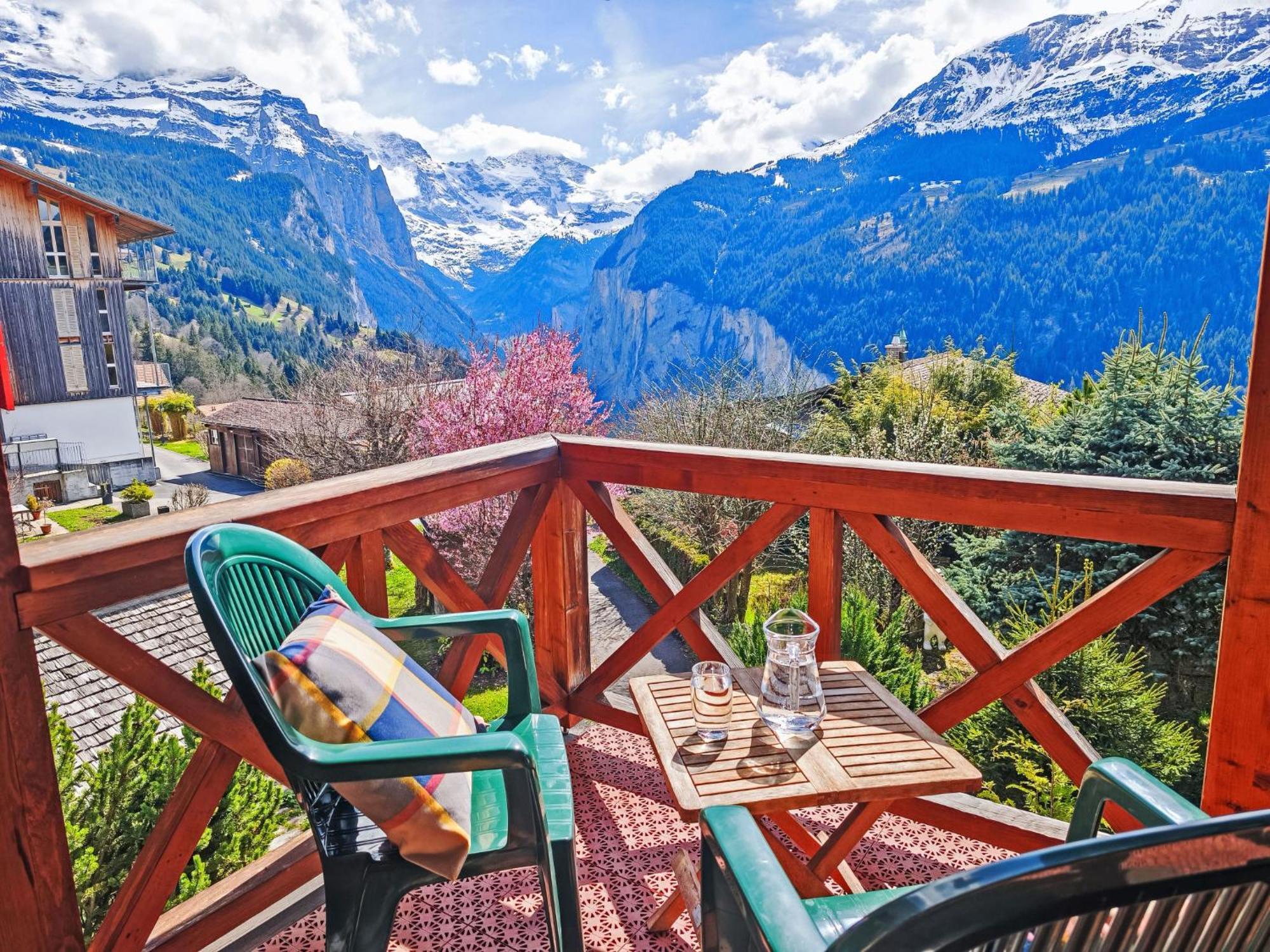 Apartment Rose Apt- Y By Interhome Wengen Eksteriør billede