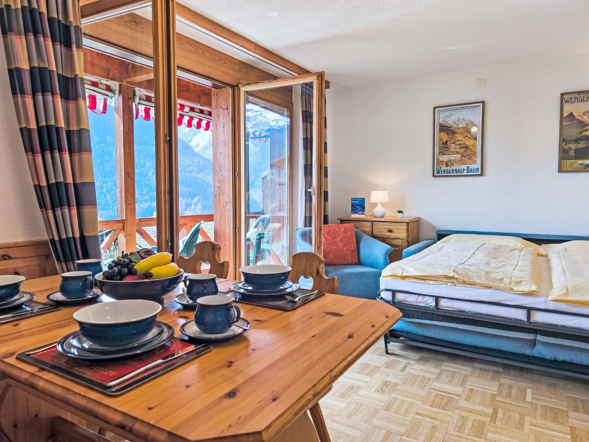 Apartment Rose Apt- Y By Interhome Wengen Eksteriør billede
